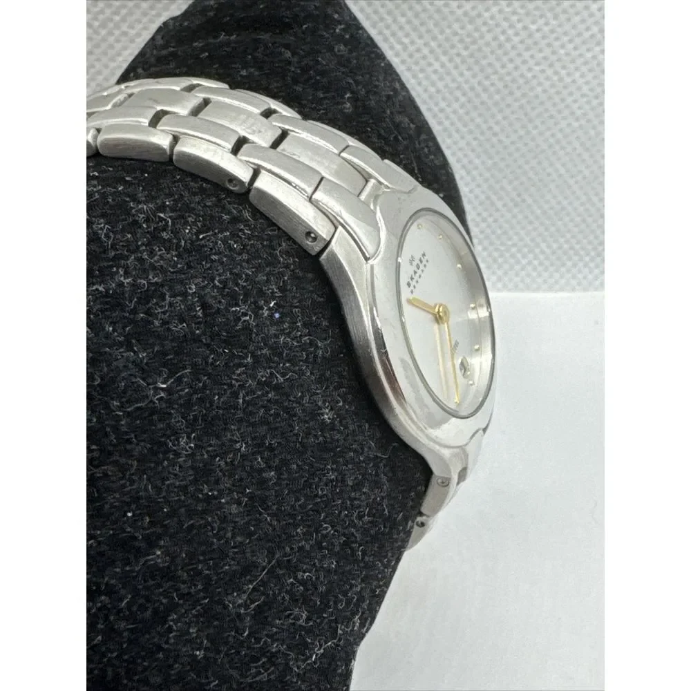 Skagen 202SSX Women's Silver Stainless Steel Analog Dial Quartz Watch JNA949